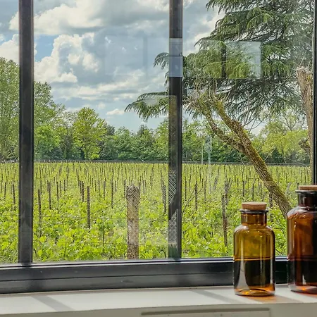 Maison Girondine Cosy Avec Jardin Et Vue Vigne - Proche St-émilion Casa vacanze